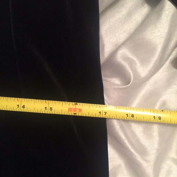 H & M velvet  black dress - Picture 8 of 9